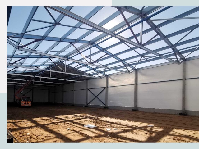 Строительство сенохранилищ в Тюмени