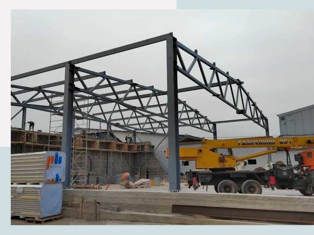 Строительство цехов в Тюмени