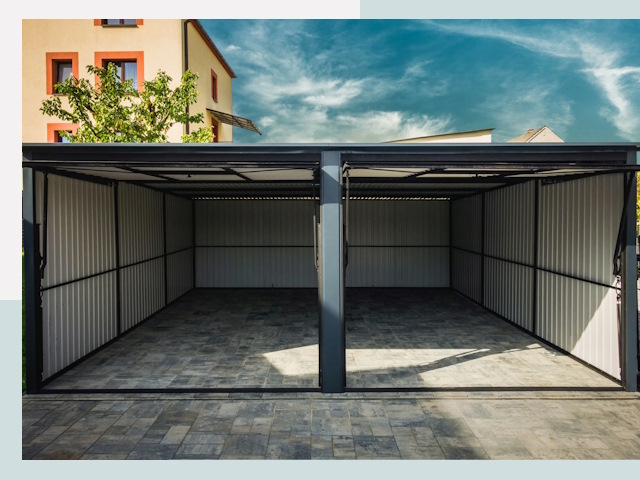 Гаражи из металлоконструкций от 612 руб. в Тюмень