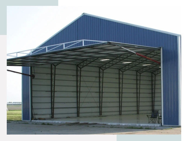 Прямо стенные ангары в Тюмени