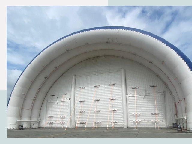 Пневмокаркасные ангары от СтальСтрой-Тюм по цене от 612 руб.