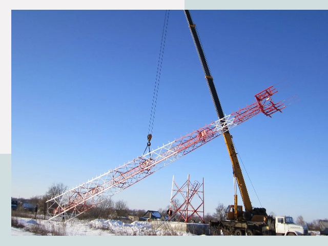 Строительство башен связи в Тюмени от 612 руб.