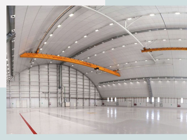 Оснащение ангаров в Тюмень от СтальСтрой-Тюм - цена от 612 руб.