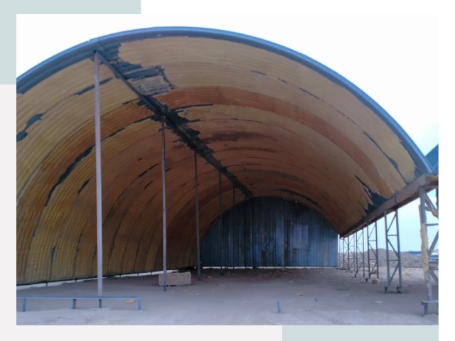 Реконструкция ангаров в Тюмени