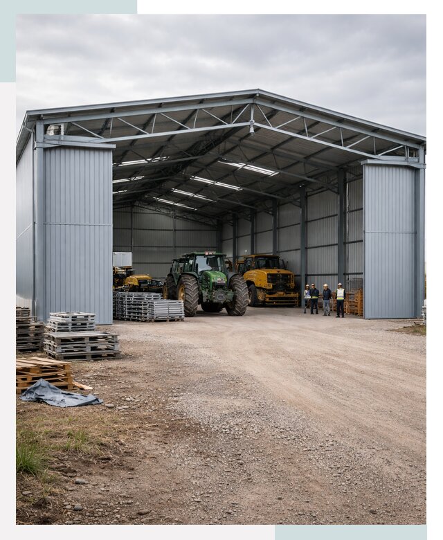 Ангары для сельхозтехники в Тюмени от 20414 р. | СтальСтрой-Тюм