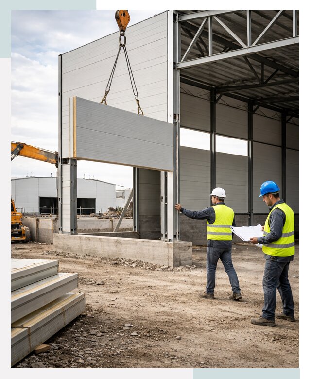 Склад из сэндвич панелей под ключ в Тюмени от 9697 р. | СтальСтрой-Тюм