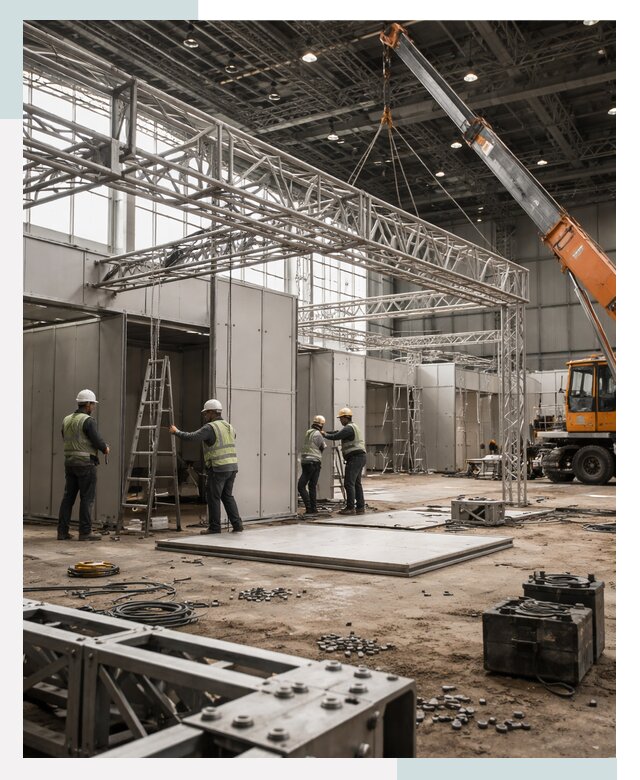 Строительство выставочных павильонов в Тюмени от 35725 р.| СтальСтрой-Тюм