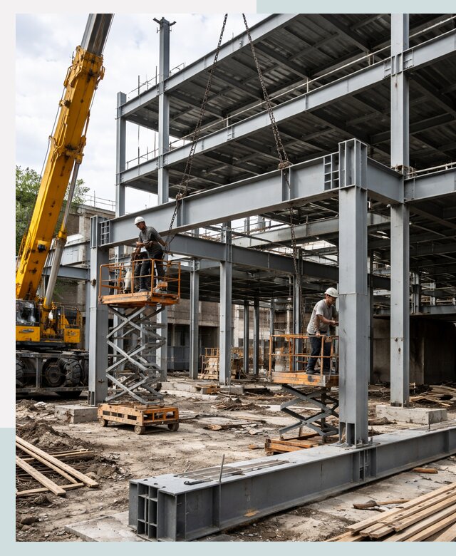 Строительство торгово-офисных зданий под ключ в Тюмени